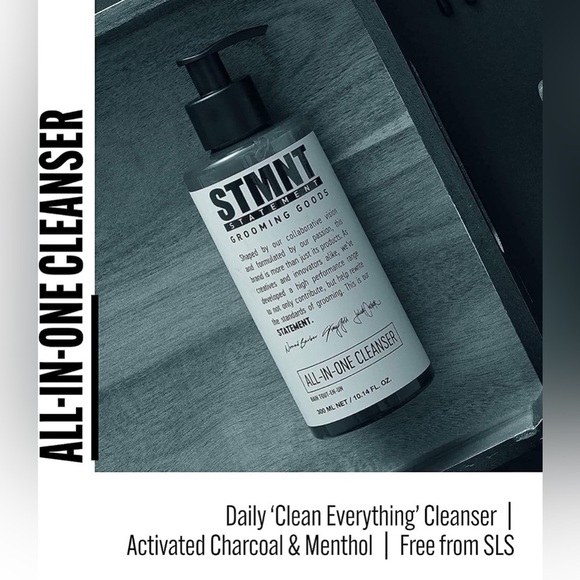 STMNT Statement Grooming Goods Cleanser, Beard oil + Matte Paste - Picture 6 of 10